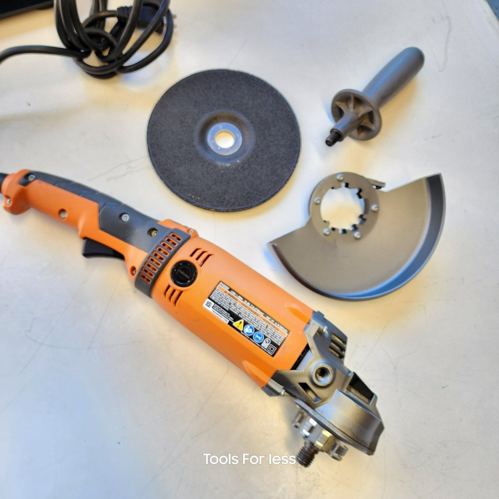 15 Amp Corded 7 in. Twist Handle Angle Grinder