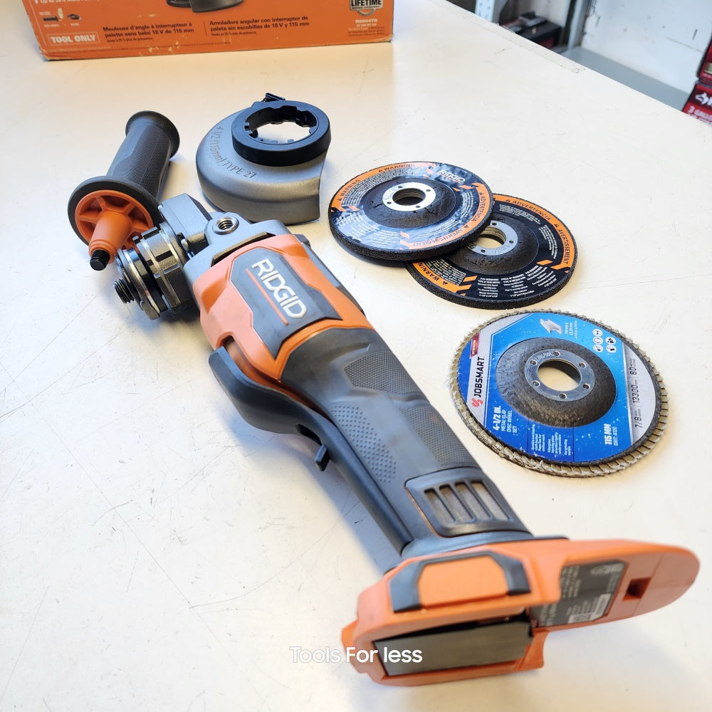 18V Brushless Cordless 4-1/2 in. paddle switch