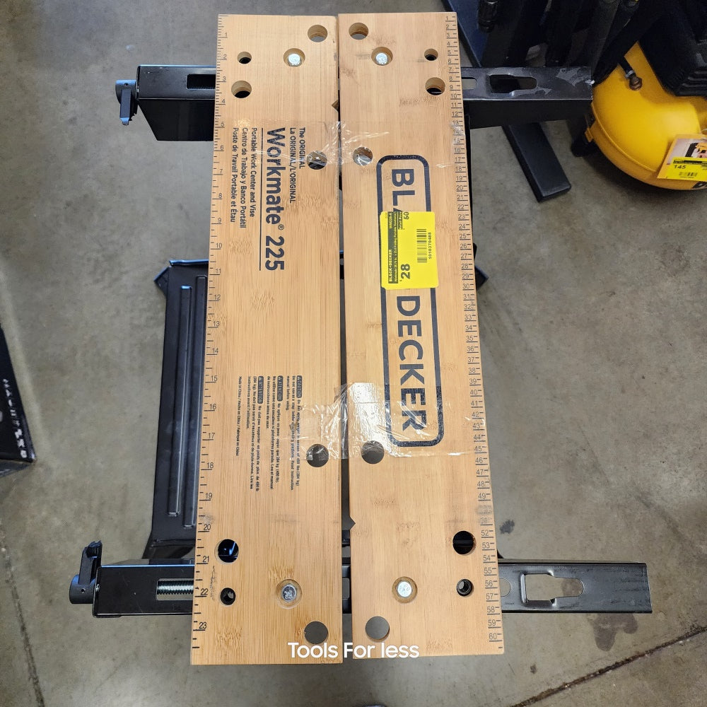 Workmate 28.75 in.  x 25.6 Folding Portable Sawhorse Workbench and Vise (WM225-A)