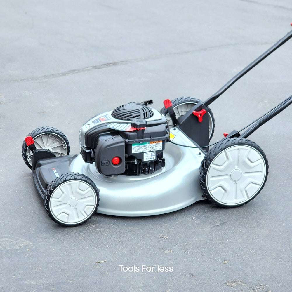 21 in. 140 cc Briggs and Stratton Walk Behind Gas Push Lawn Mower with Height Adjustment and Prime 'N Pull Start (MNA152702)