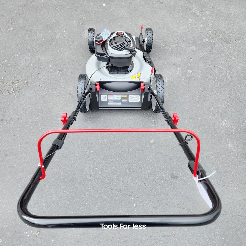 21 in. 140 cc Briggs and Stratton Walk Behind Gas Push Lawn Mower with Height Adjustment and Prime 'N Pull Start (MNA152702)