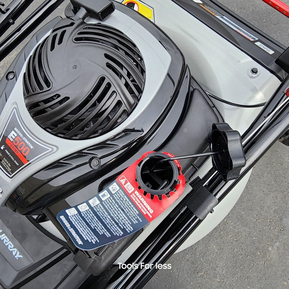 21 in. 140 cc Briggs and Stratton Walk Behind Gas Push Lawn Mower with Height Adjustment and Prime 'N Pull Start (MNA152702)