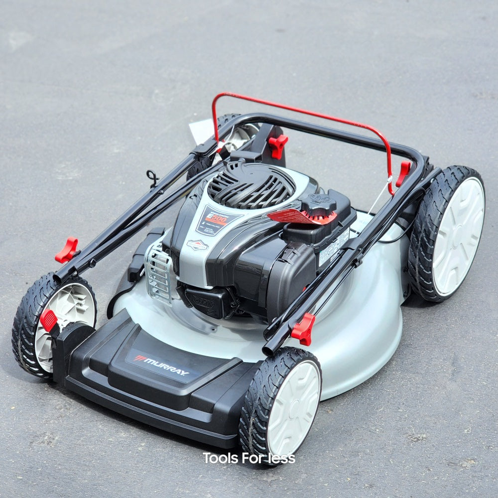 21 in. 140 cc Briggs and Stratton Walk Behind Gas Push Lawn Mower with Height Adjustment and Prime 'N Pull Start (MNA152702)