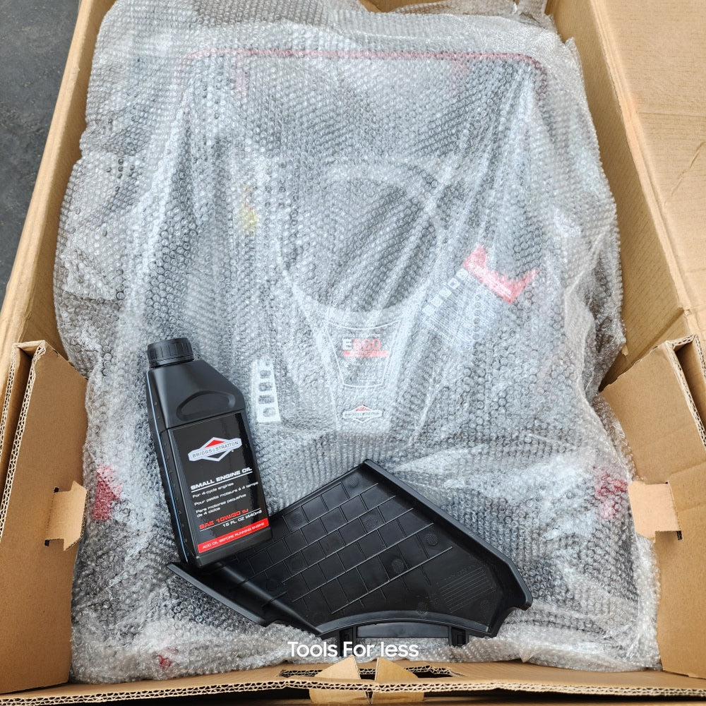 21 in. 140 cc Briggs and Stratton Walk Behind Gas Push Lawn Mower with Height Adjustment and Prime 'N Pull Start (MNA152702)