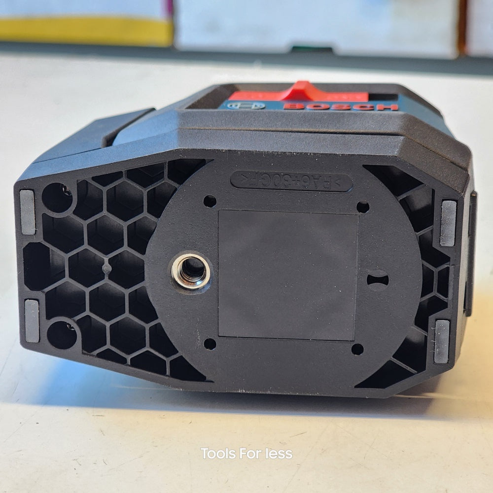 50ft Dual Power Battery Red Beam Self- Levelling Cross-Line Laser