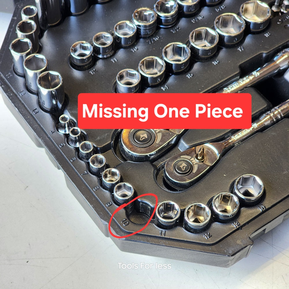 144 Tooth Mechanics Tool Set (75-piece)