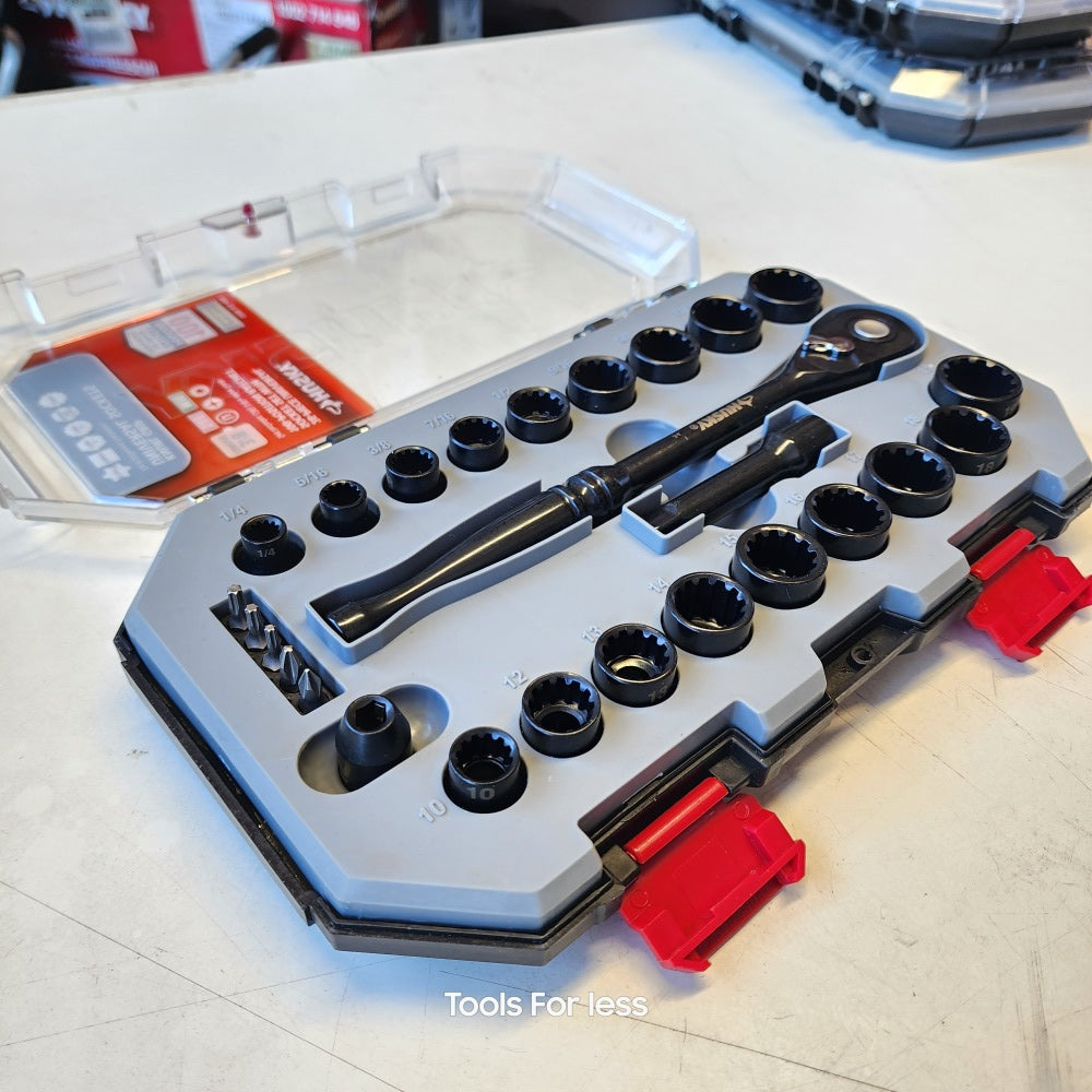 100 POSITION 3/8 in. DRIVE UNIVERSAL SOCKET WRENCH SET