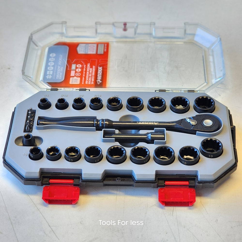 100-position 3/8 in. Drive Universal Socket Wrench Set