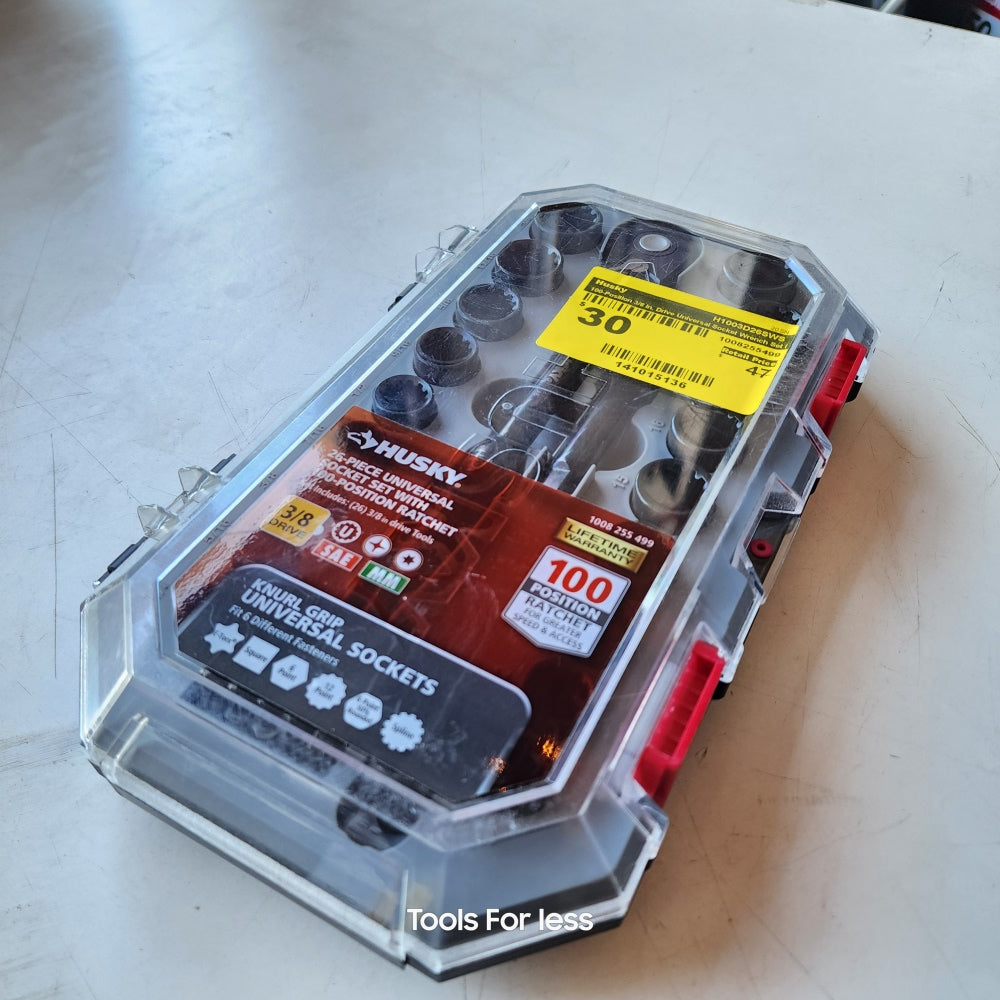 100-position 3/8 in. Drive Universal Socket Wrench Set
