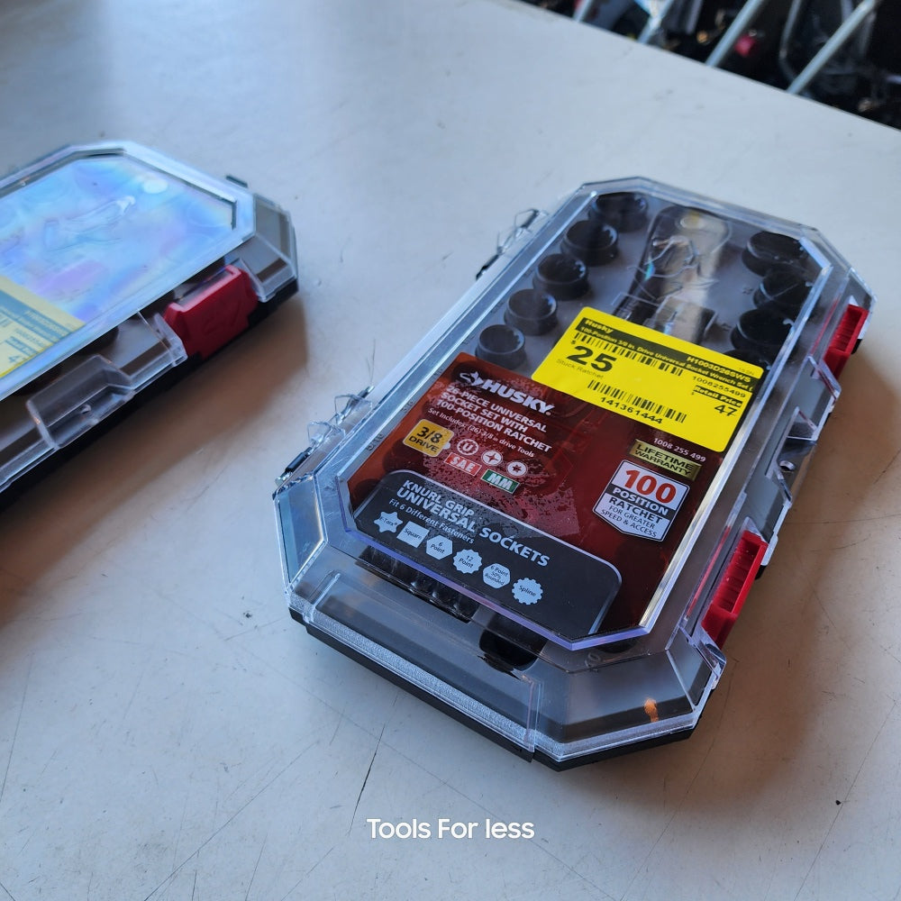 100 POSITION 3/8 in. DRIVE UNIVERSAL SOCKET WRENCH SET