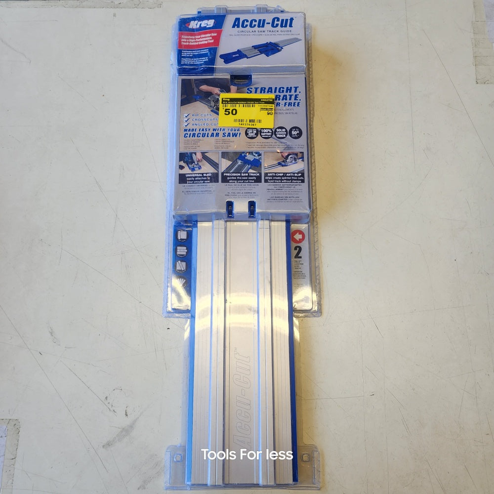 KREG 50 in. Accu-Cut Aluminum Circular Saw Track (KMA2700)