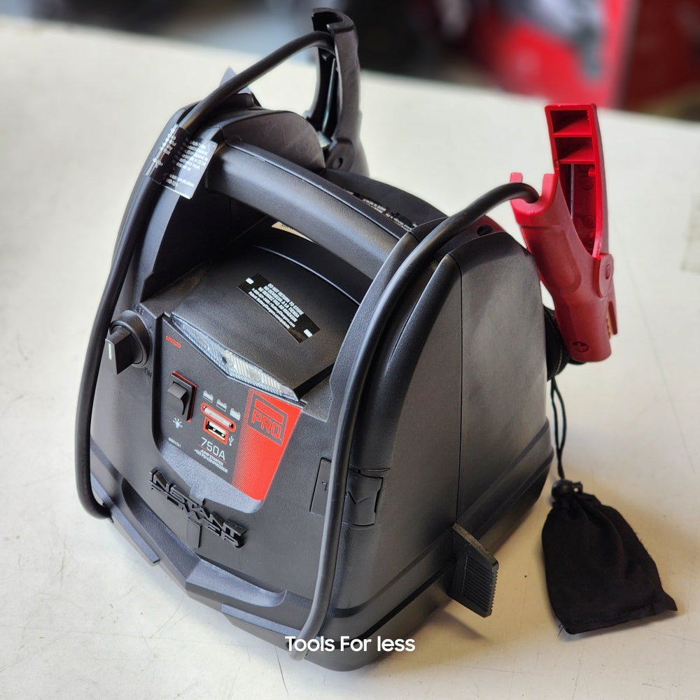 Schumacher Electric Automotive 12-Volt 750 Peak Amp Jump Starter and Portable Power