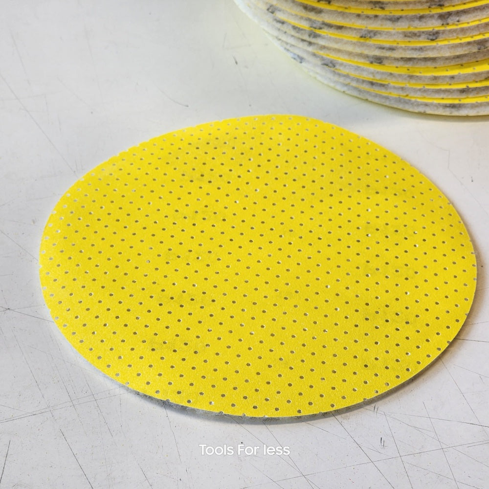 Flex Ge-5 9in. 40-Grit Round Perforated sanding paper