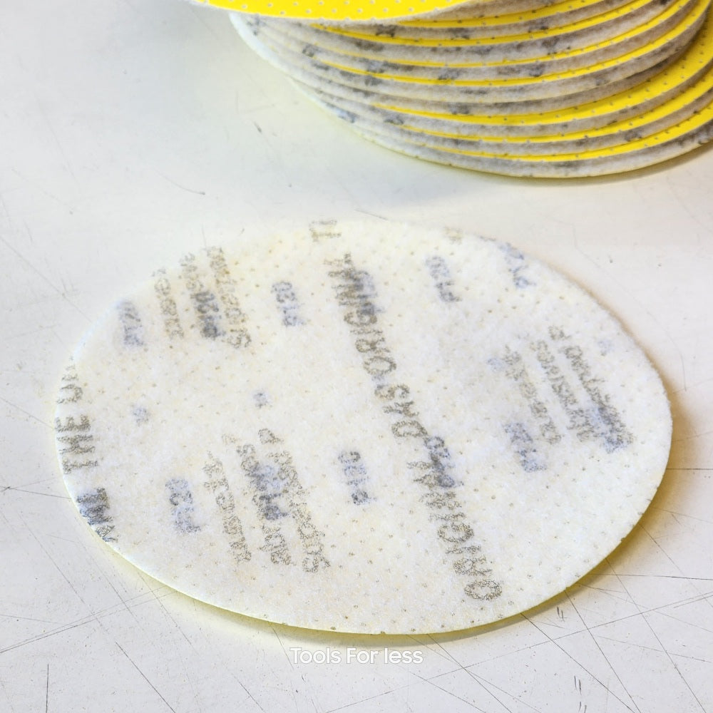 Flex Ge-5 9in. 40-Grit Round Perforated sanding paper