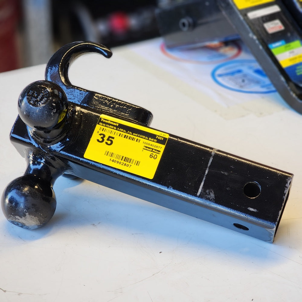 Up to 14,000 lb. 1-7/8 in., 2 in, and 2-5/16 in Ball Diameter