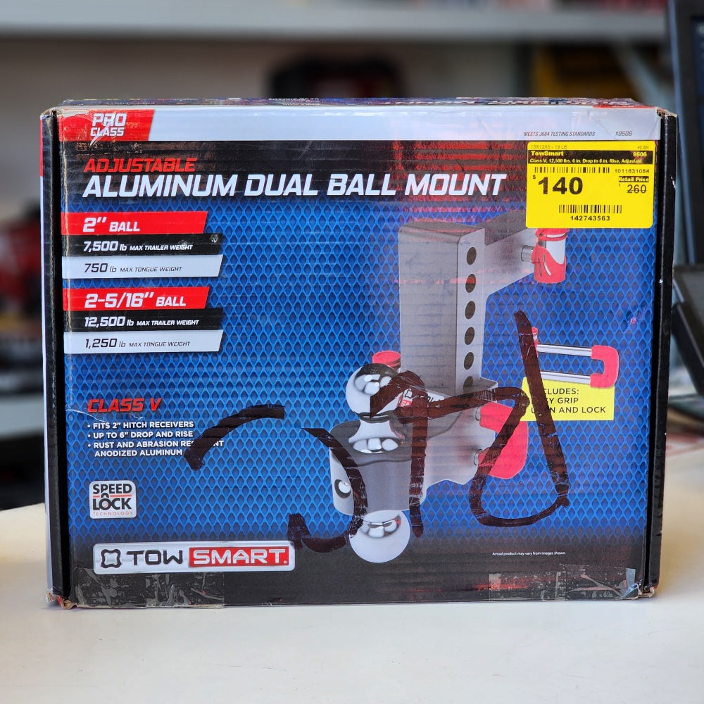 Class V, 12,500lbs 6In Drop To 6 in Rise, Adjustable