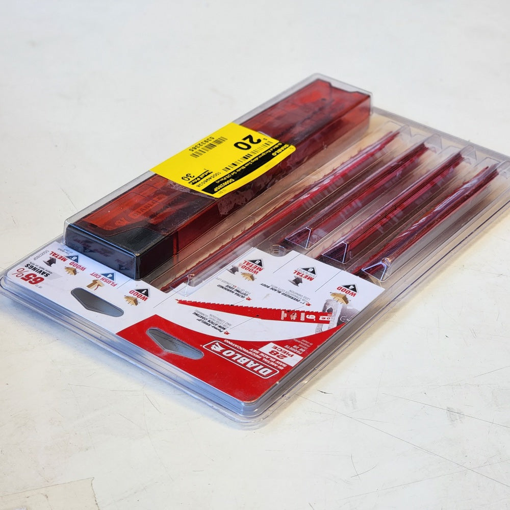 Bi-Metal Reciprocating Saw Blade Set 28-piece