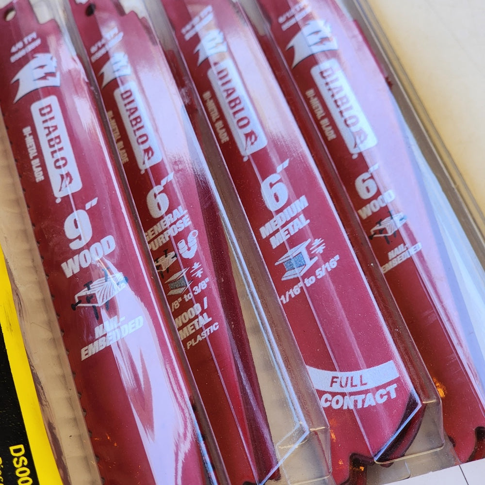 Bi-Metal Reciprocating Saw Blade Set 28-piece