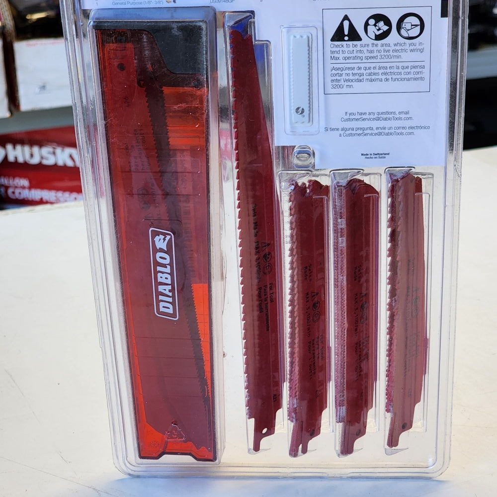 Bi-Metal Reciprocating Saw Blade Set 28-piece