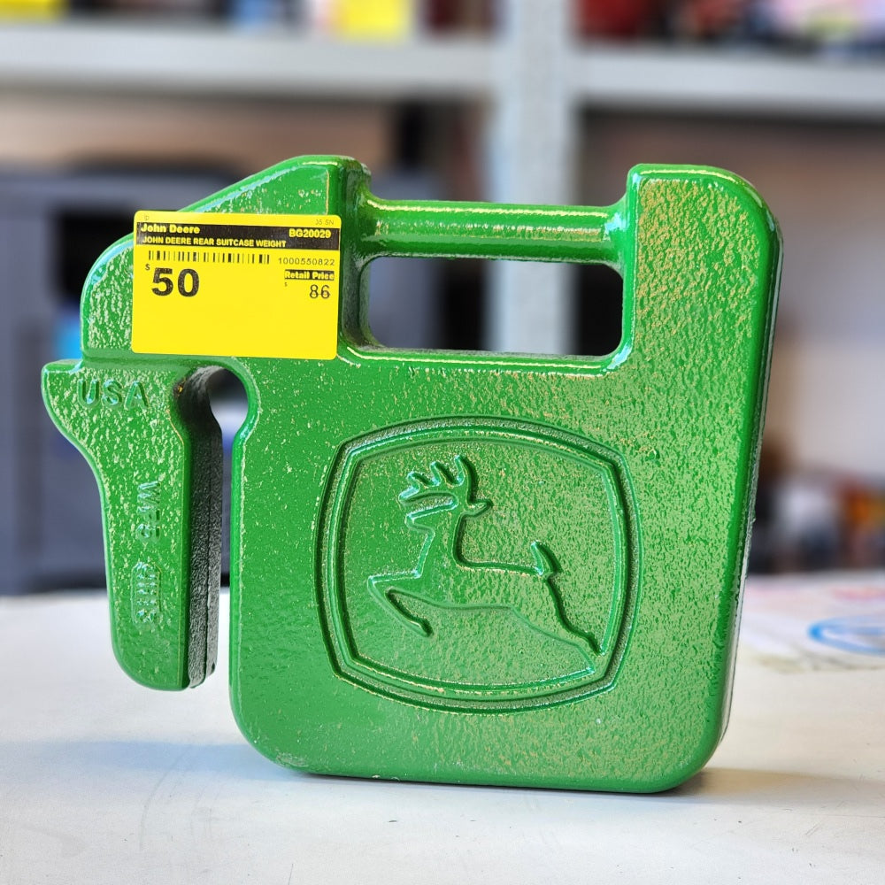 Rear Suitcase Weight