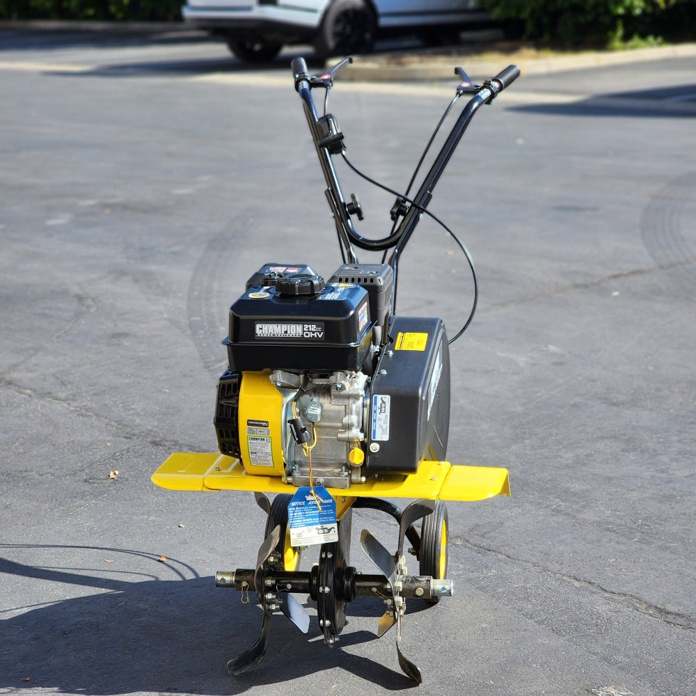 22 in. 212cc 4 stoke gas garden Front Tine Tiller