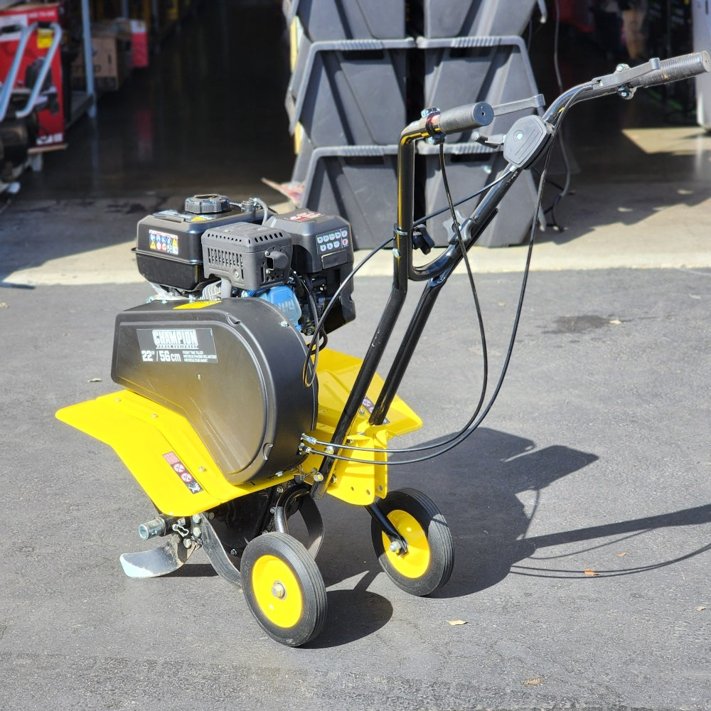 22 in. 212cc 4 stoke gas garden Front Tine Tiller