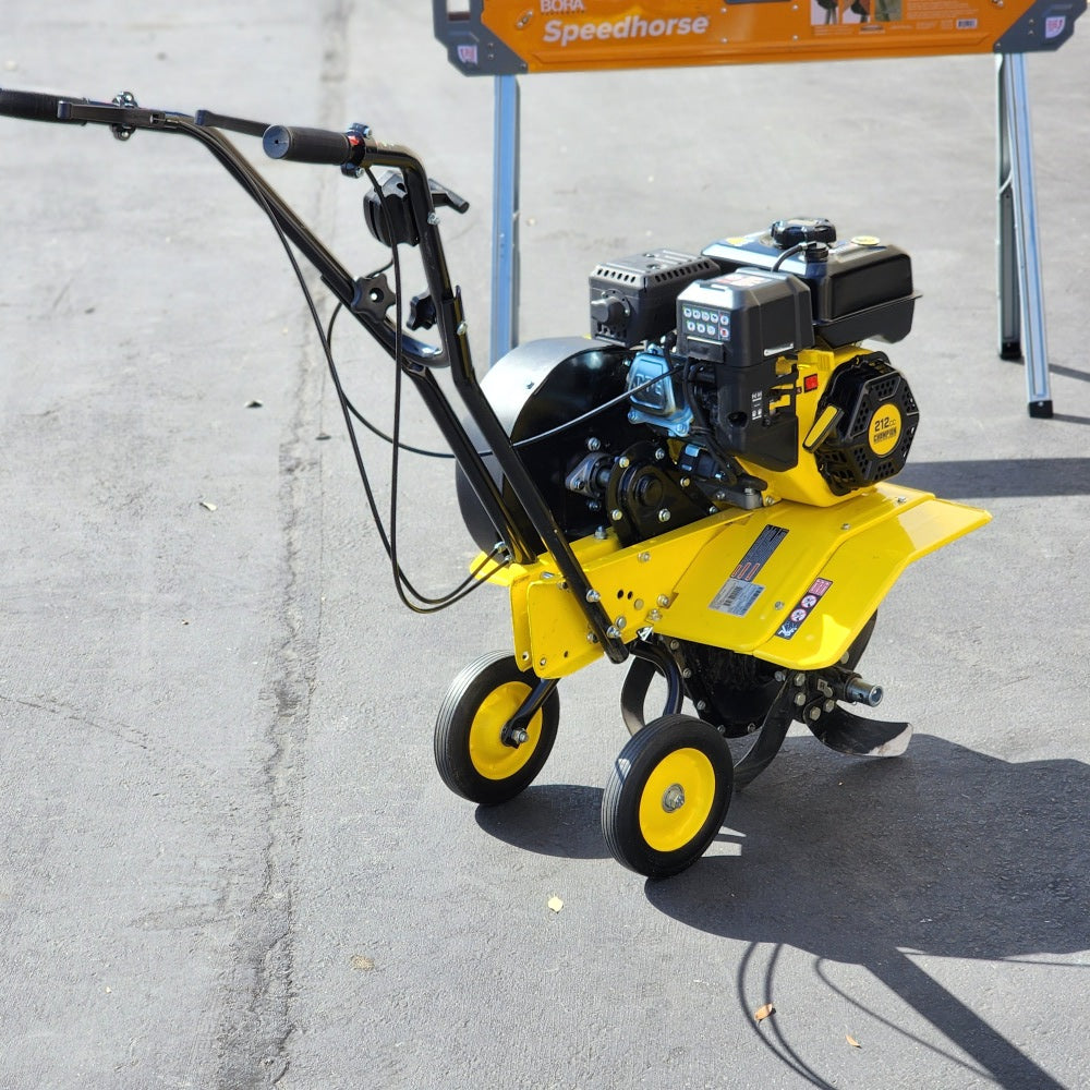 22 in. 212cc 4 stoke gas garden Front Tine Tiller