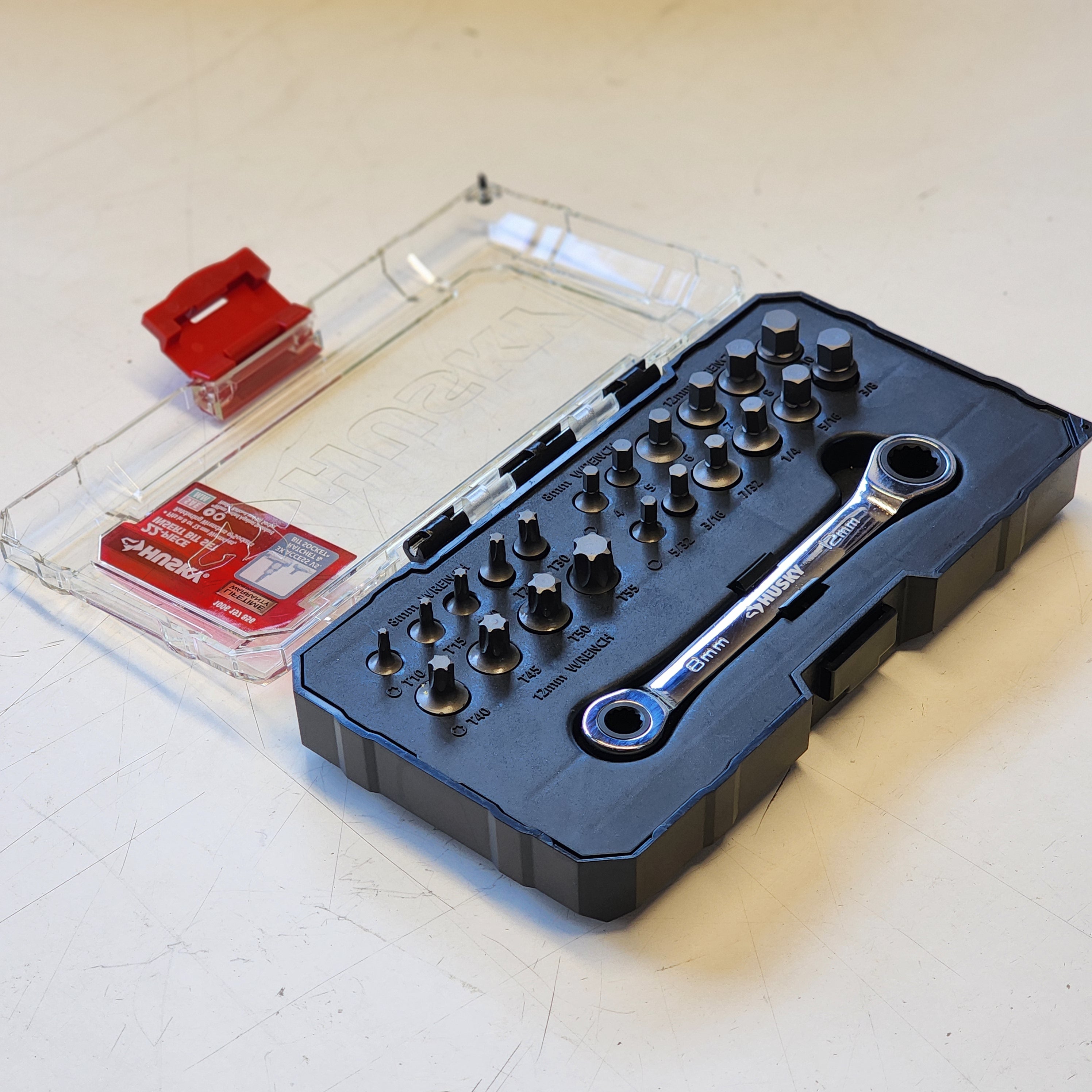 22pc Insert Bit Set with Wrench