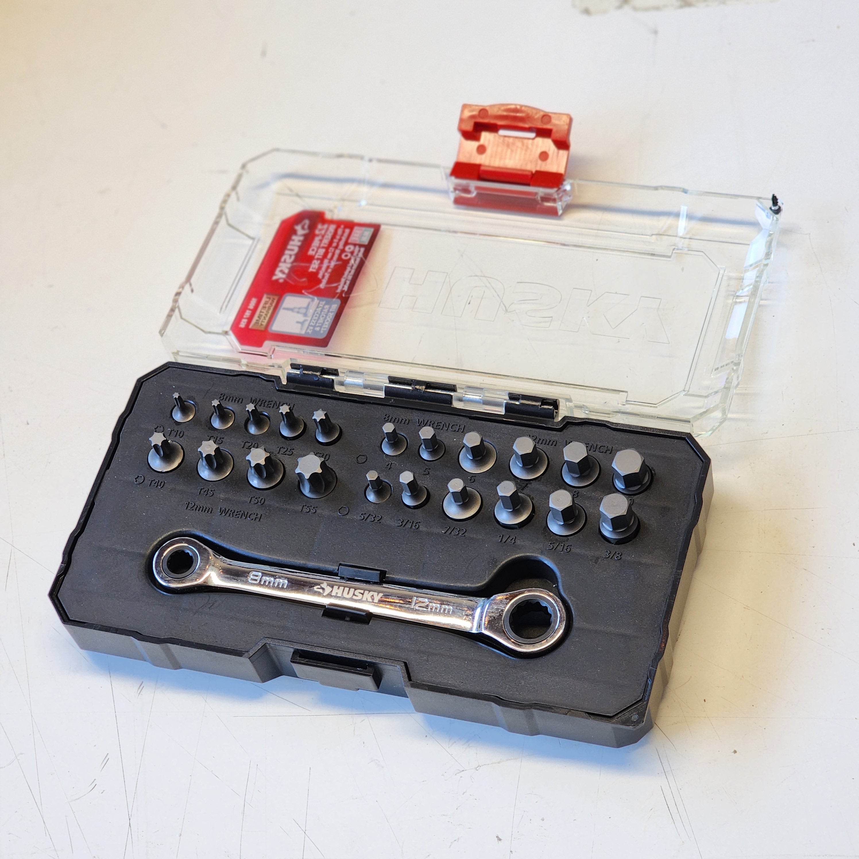 22pc Insert Bit Set with Wrench