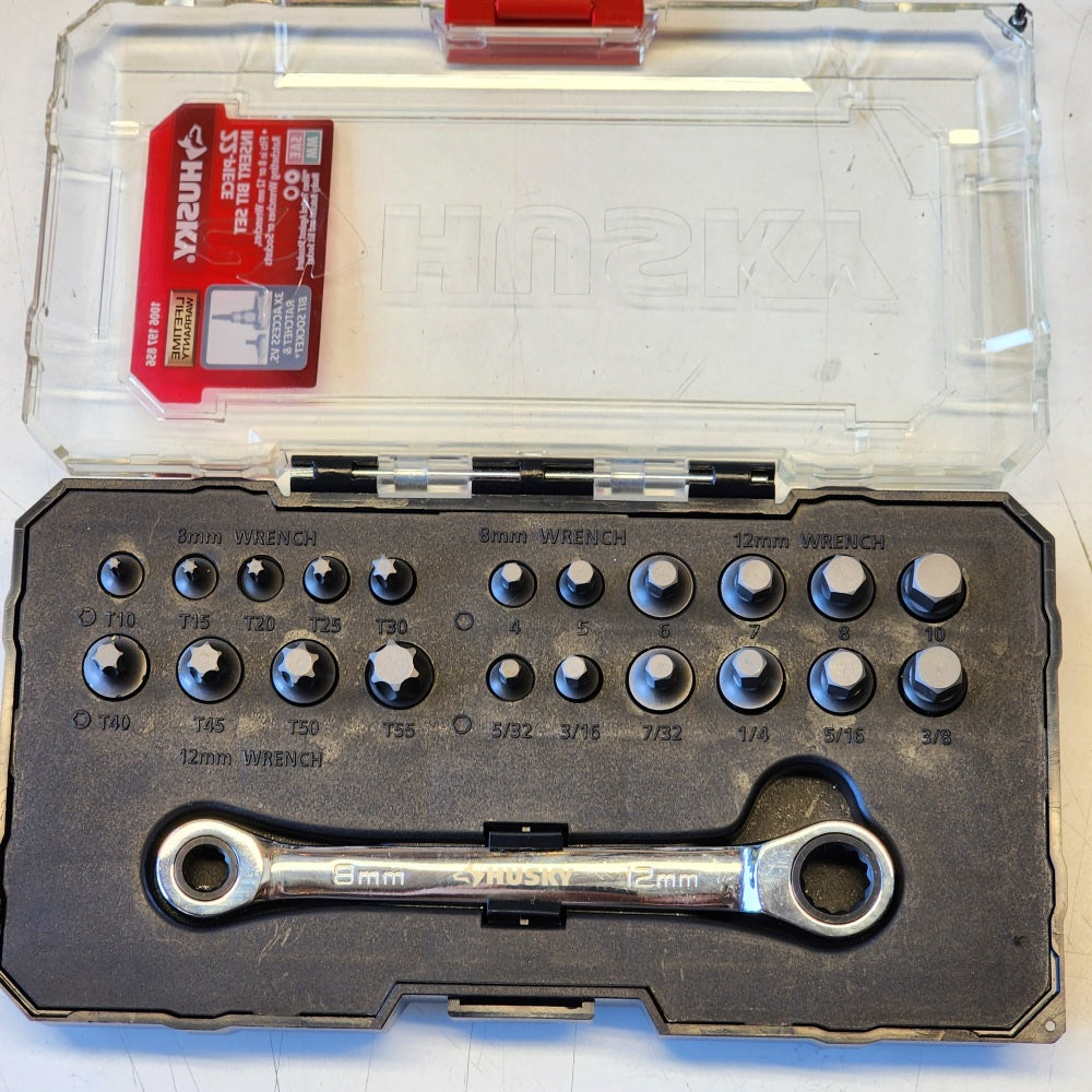 22pc Insert Bit Set with Wrench