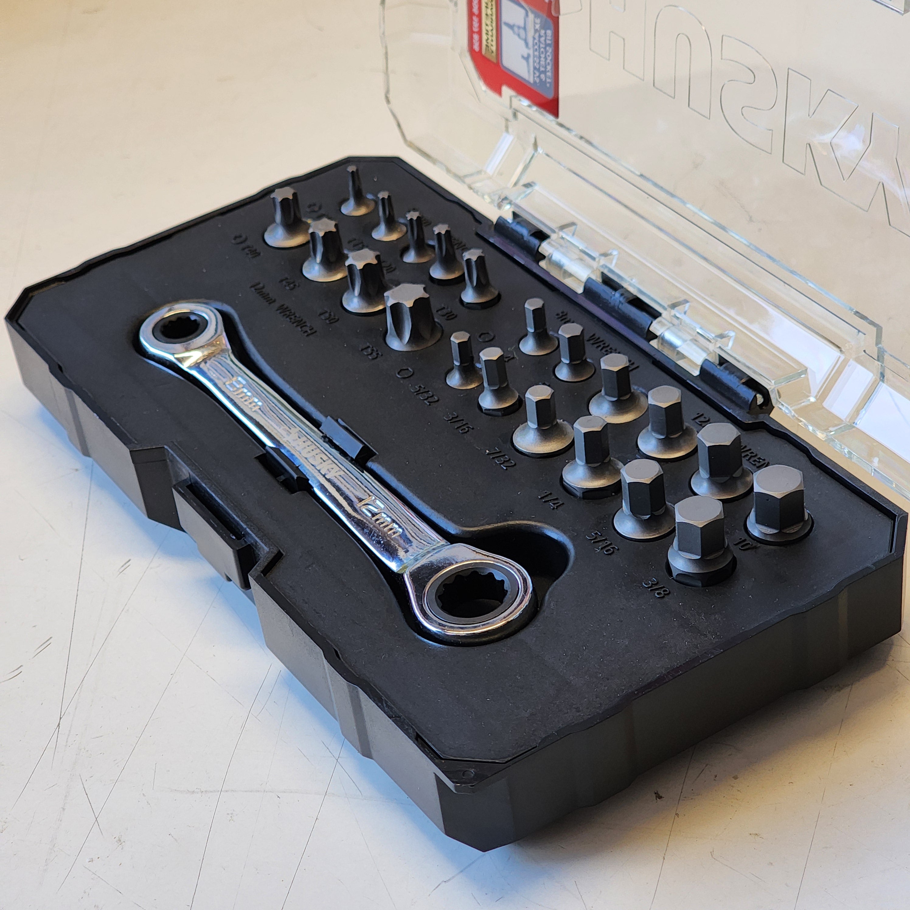 22pc Insert Bit Set with Wrench