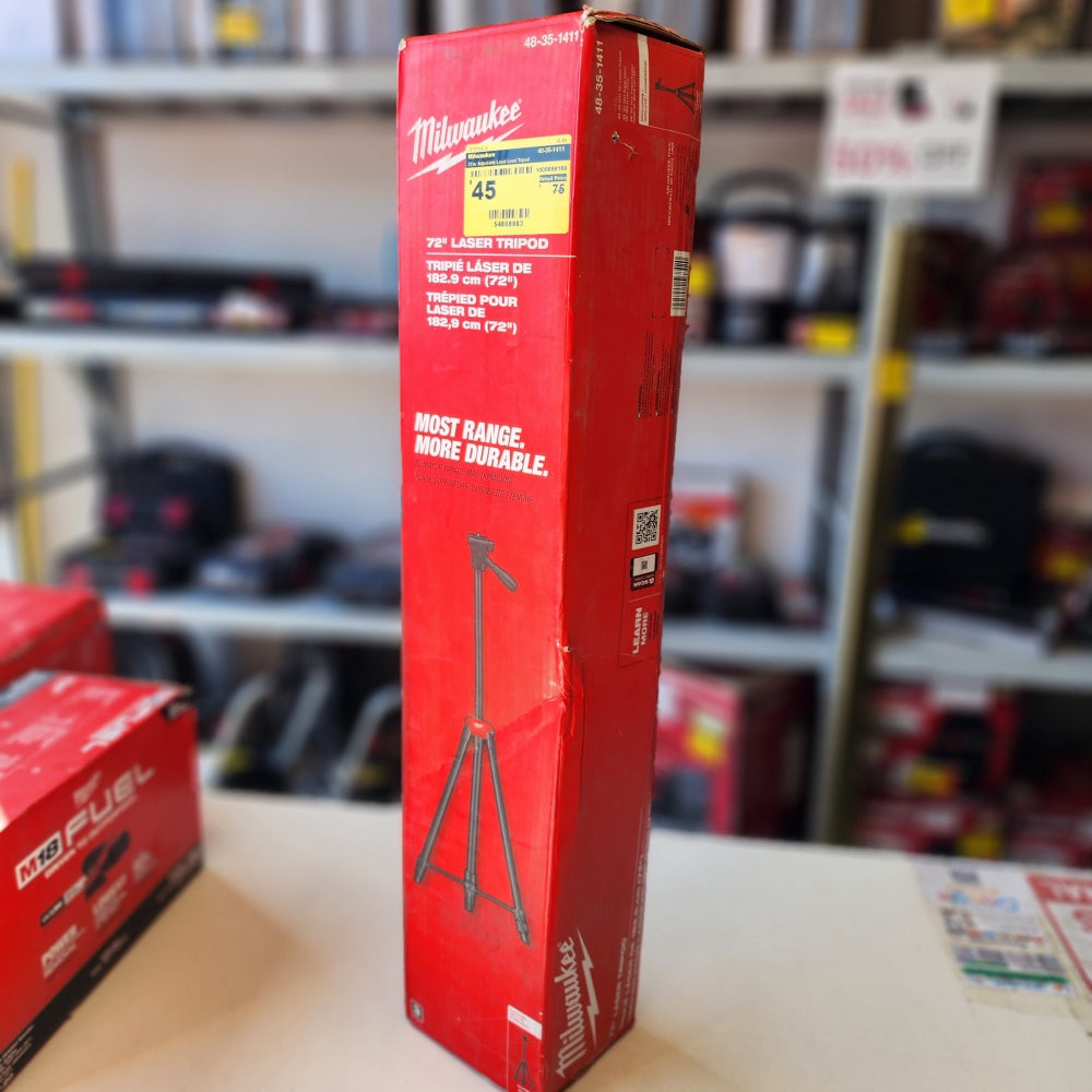 72 in Adjustable Laser Level Tripod