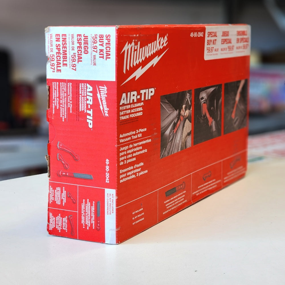 Air-Tip Claw Utility Nozzle Rotating Corner Brush Flex