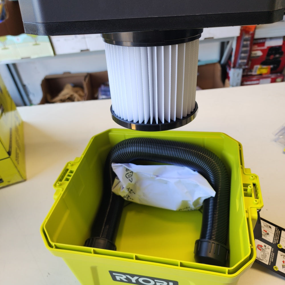 One + 18V Cordless 1 Gal. Wet Dry Vacuum (Tool Only )