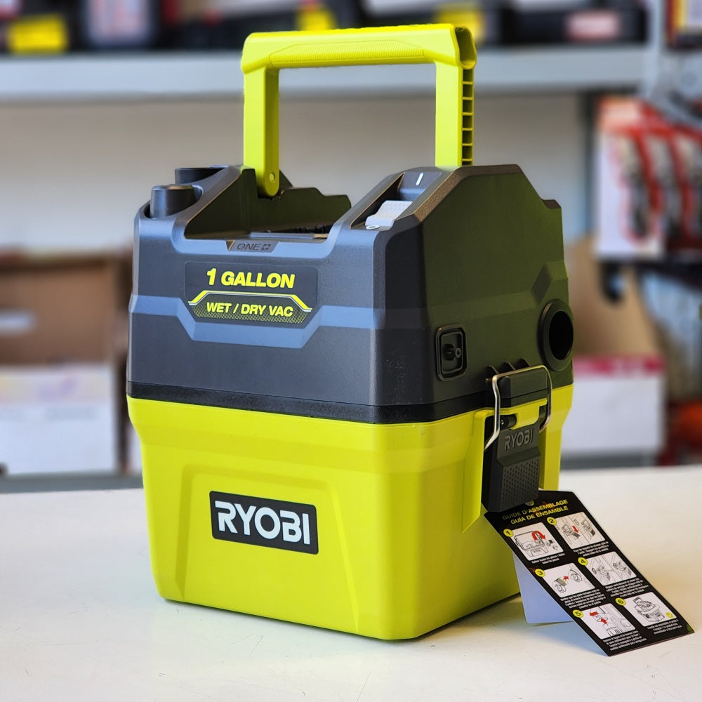 One + 18V Cordless 1 Gal. Wet Dry Vacuum (Tool Only )