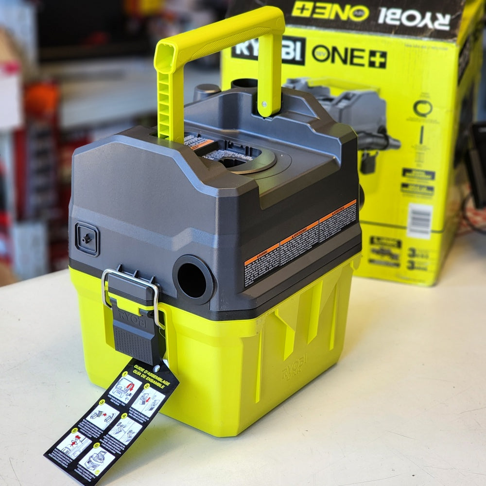 One + 18V Cordless 1 Gal. Wet Dry Vacuum (Tool Only )