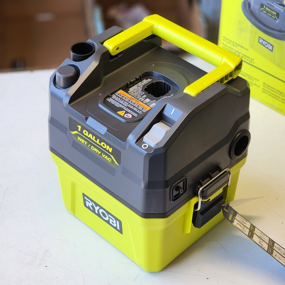 One + 18V Cordless 1 Gal. Wet Dry Vacuum (Tool Only )