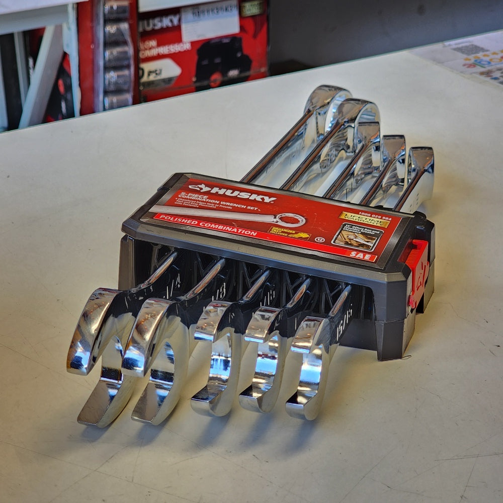 XL SAE Combination Wrench Set (5-Piece)