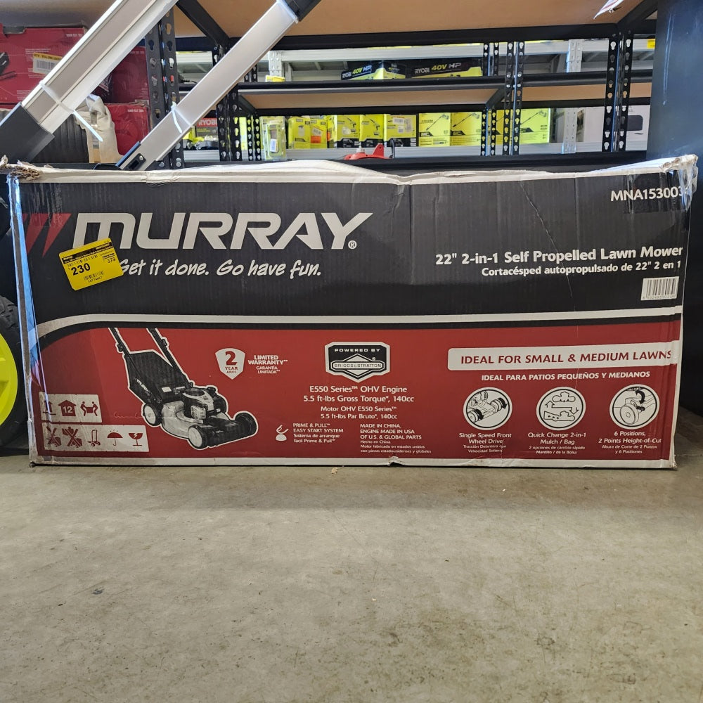 22in 140 cc Briggs  & Stratton Walk Behind Gas self-Pro