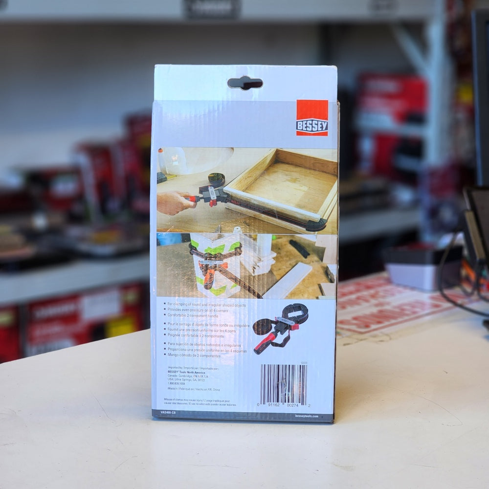 Strap Clamp With 90-Degree Corner Pieces 12ft.Capacity