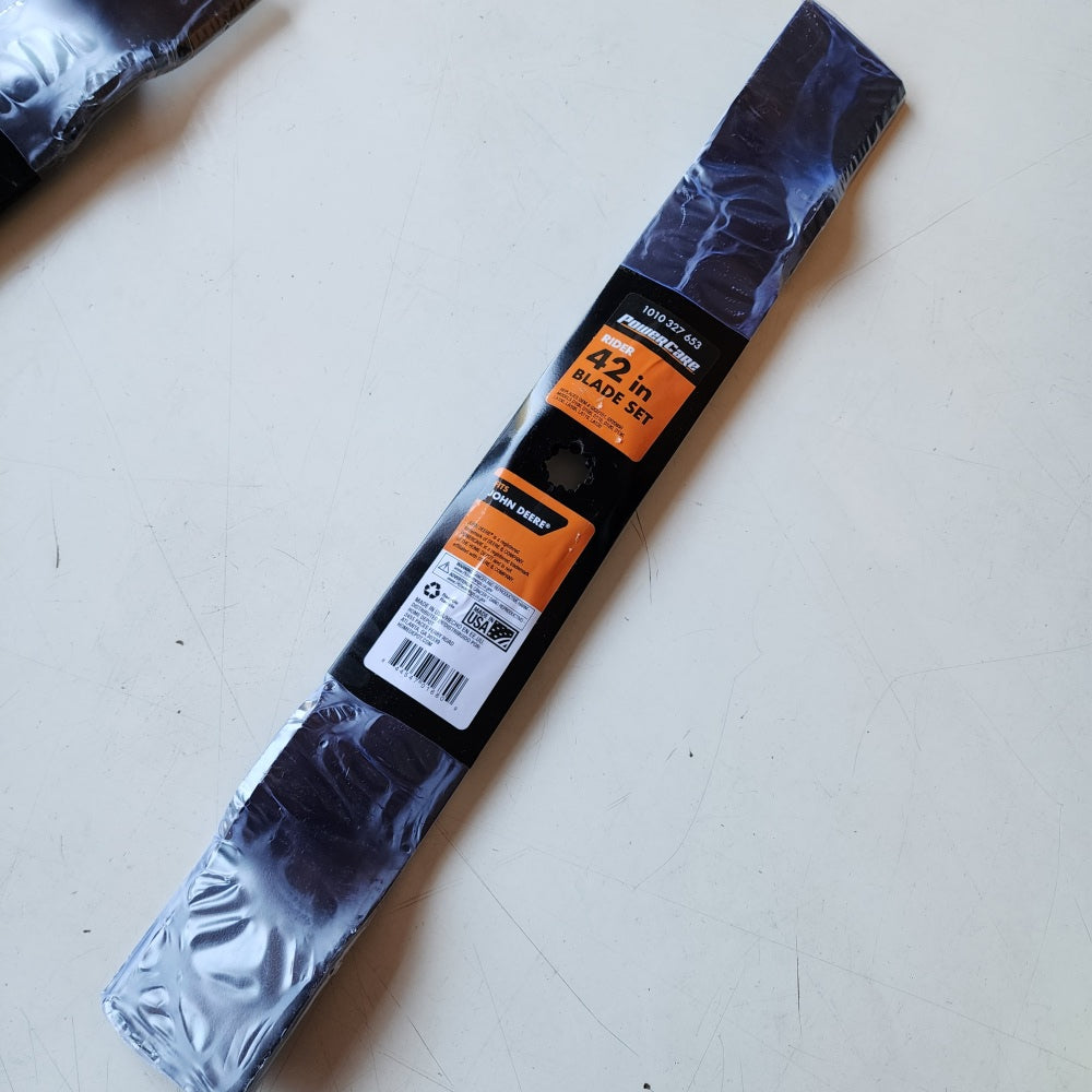 2 Blade Set For 42 in. Cut John Deere Mowers