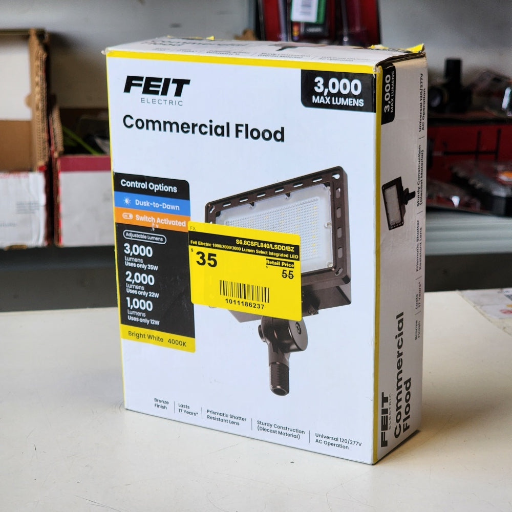 1000/2000/3000 Lumen Select Integrated Led