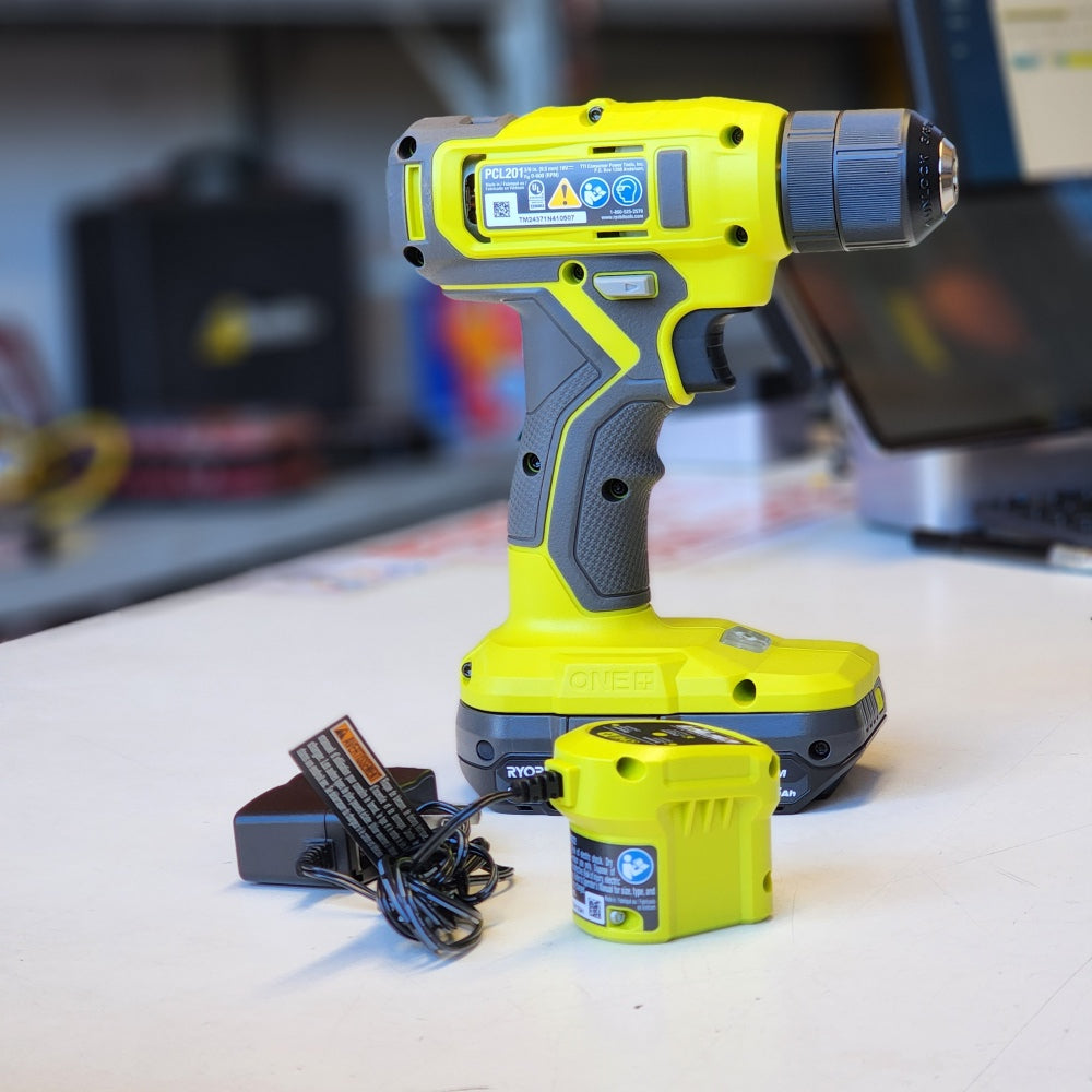 ONE + 18V Cordless 3/8 in. Drill/Driver Kit With 1.5Ah battery