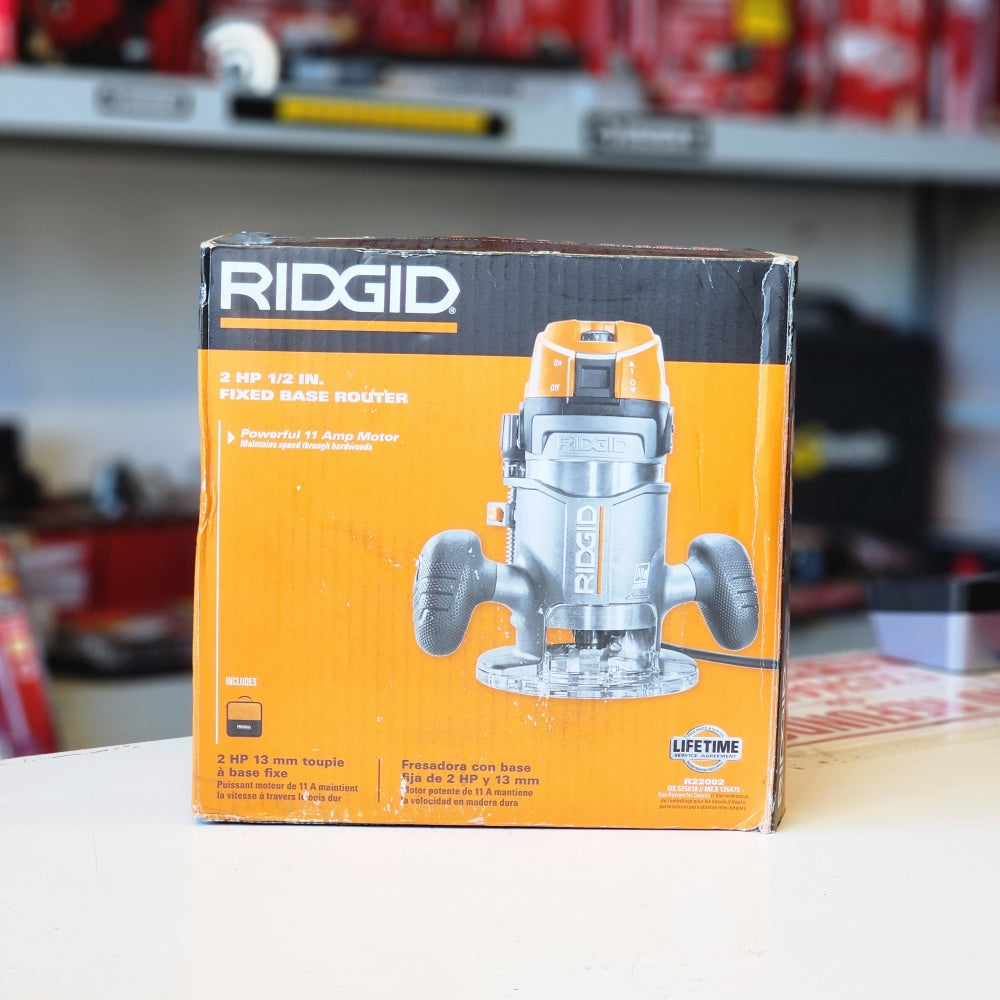 11 Amp 2HP 1/2 in. Corded Fixed Base Router