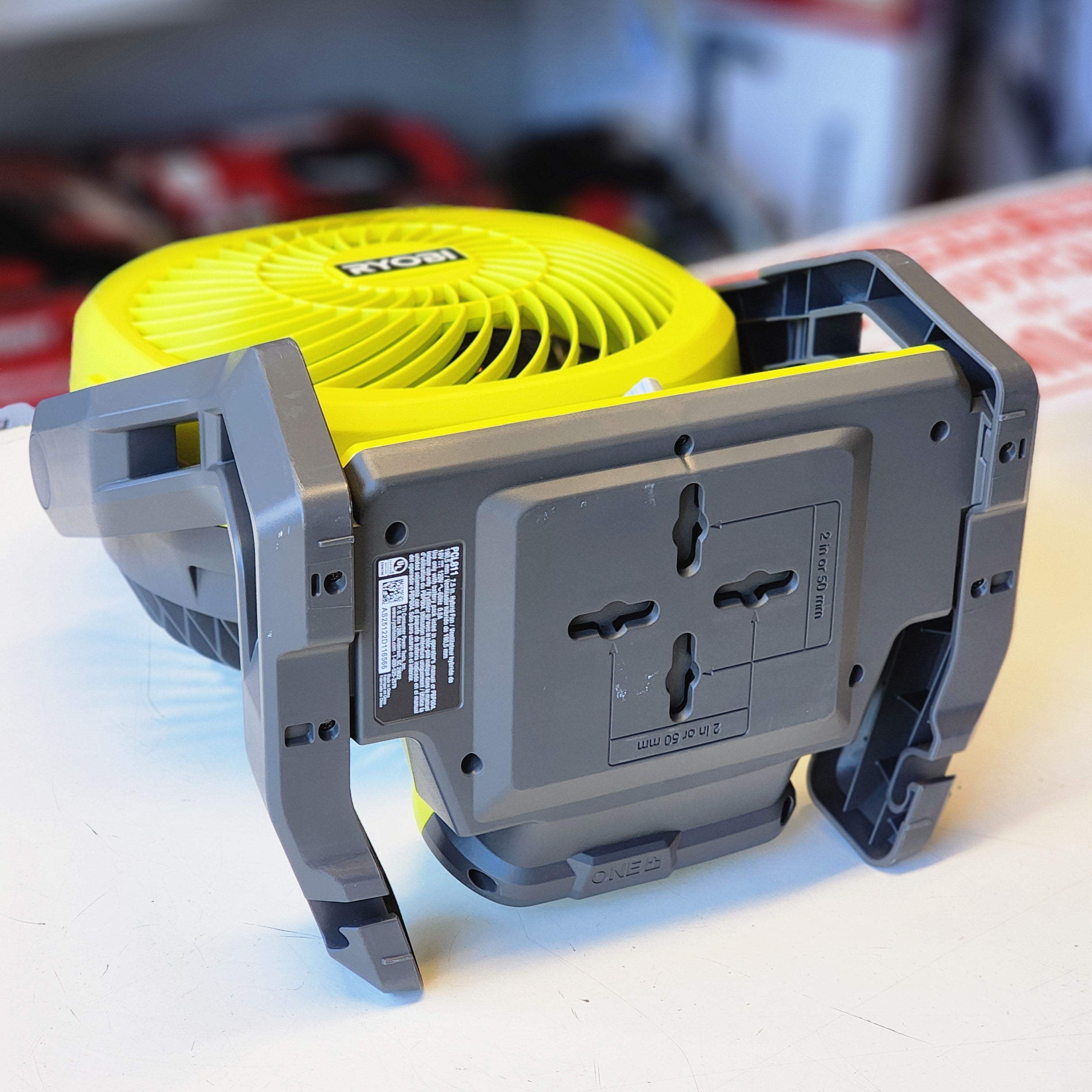 One + 18V Cordless Hybrid Whisper Series 7-1/2 in Fan