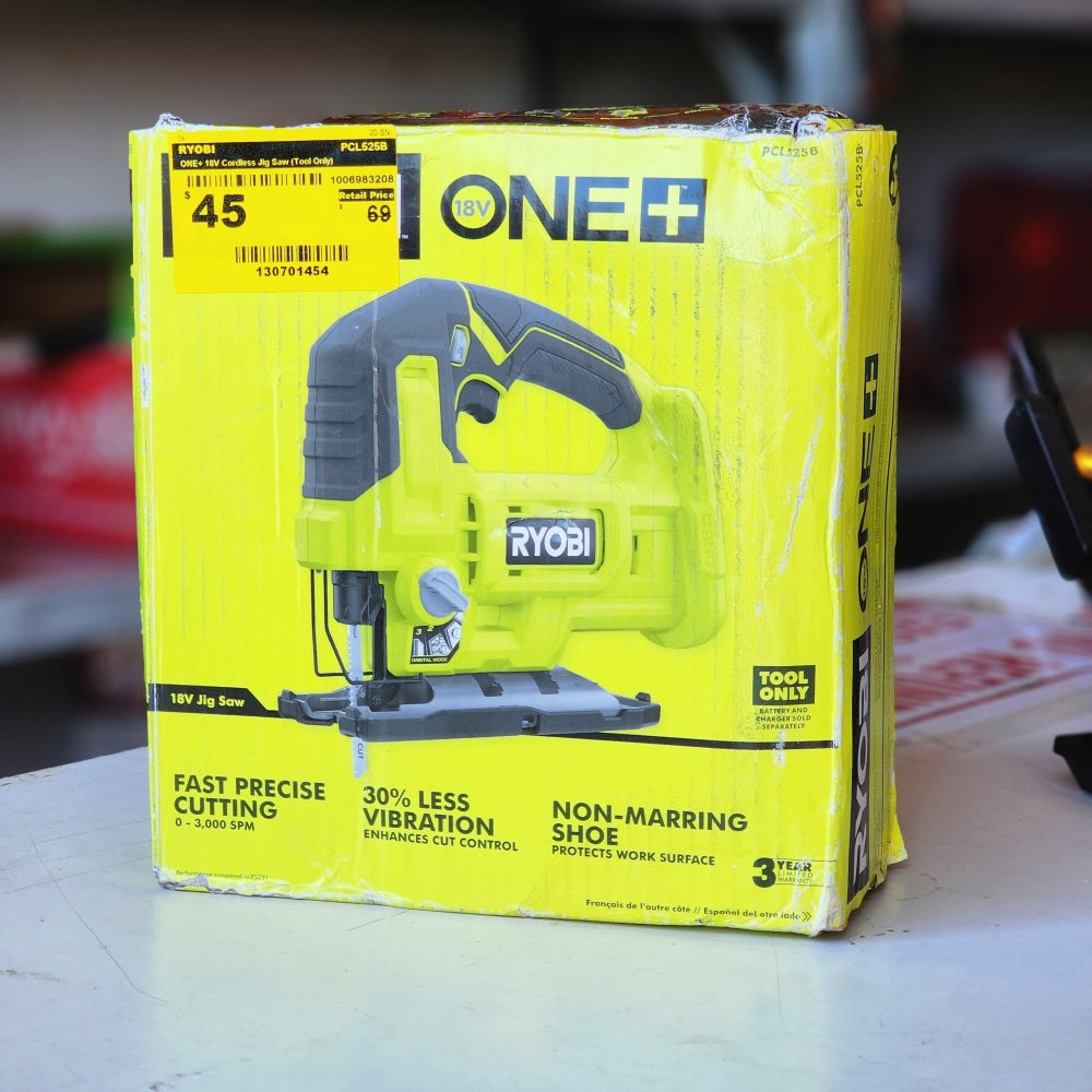 One + 18V Cordless Jig Saw (Tool Only )