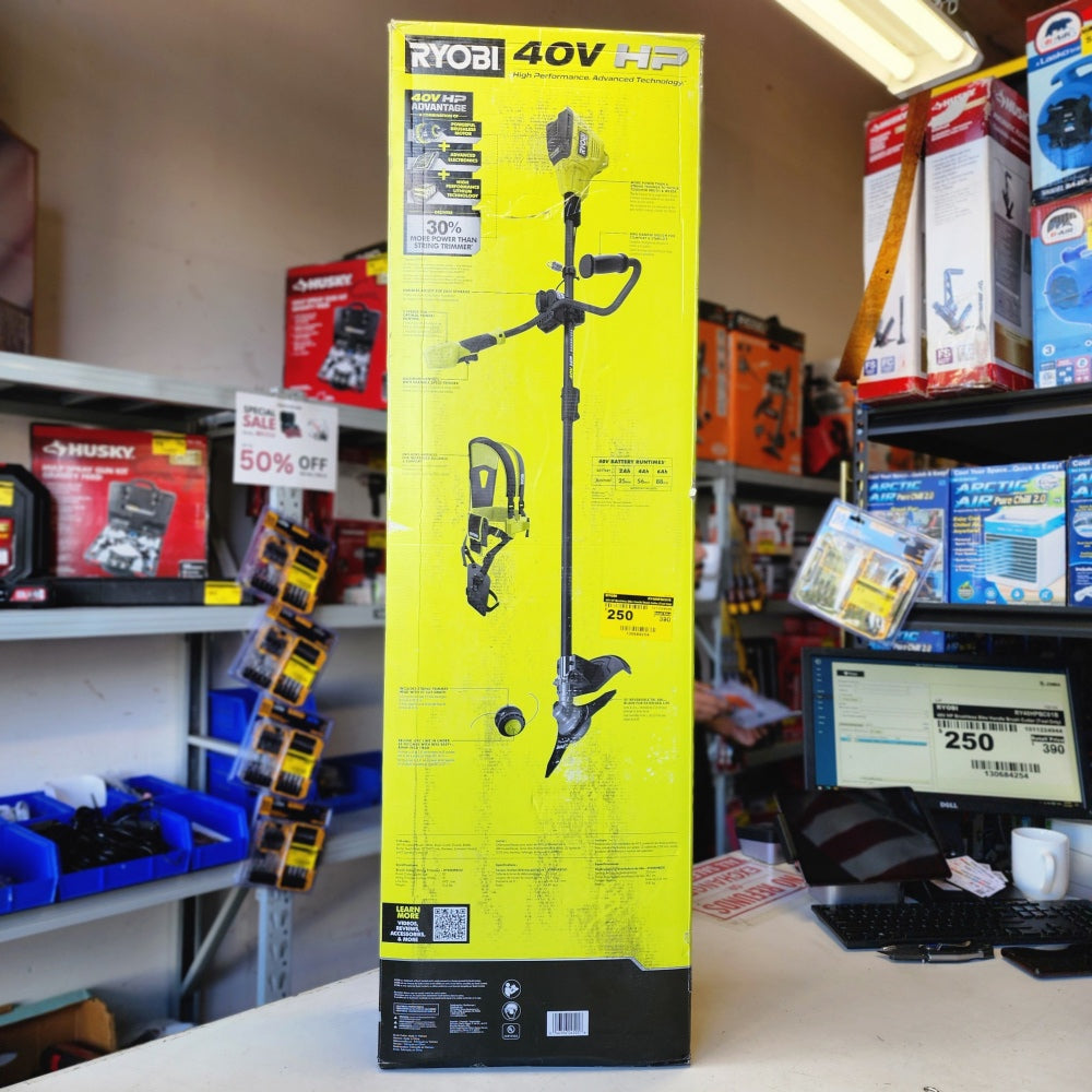 40V HP Brushless Bike Handle Brush Cutter (Tool Only)