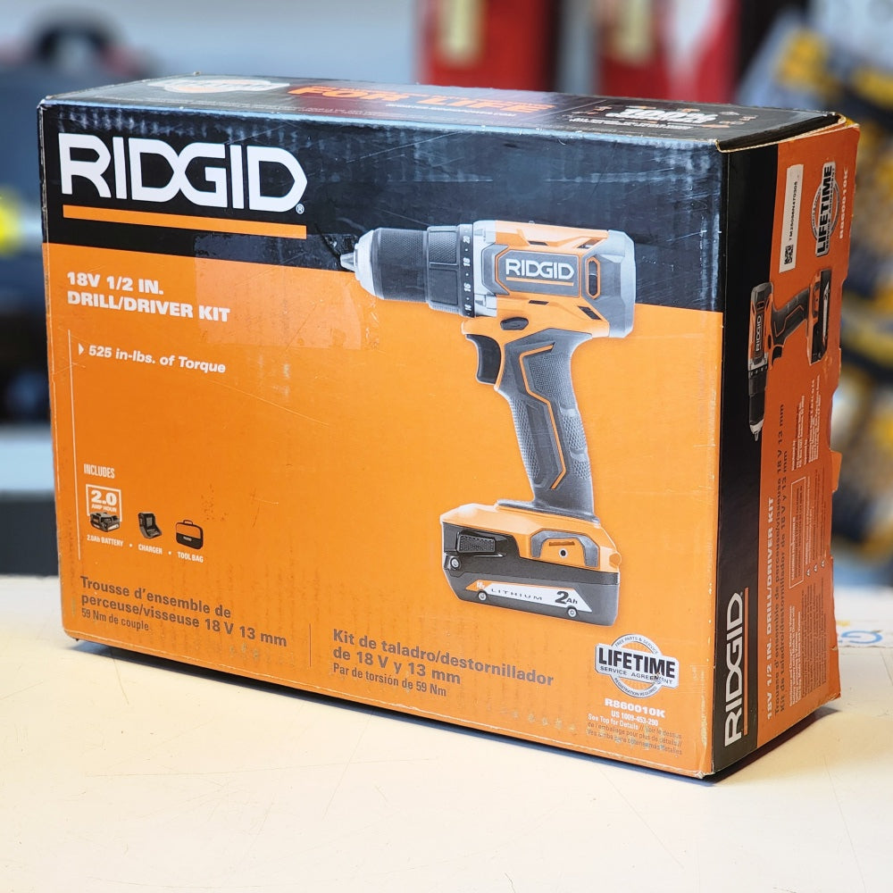 18V 1/2 in. Drill / Driver Kit