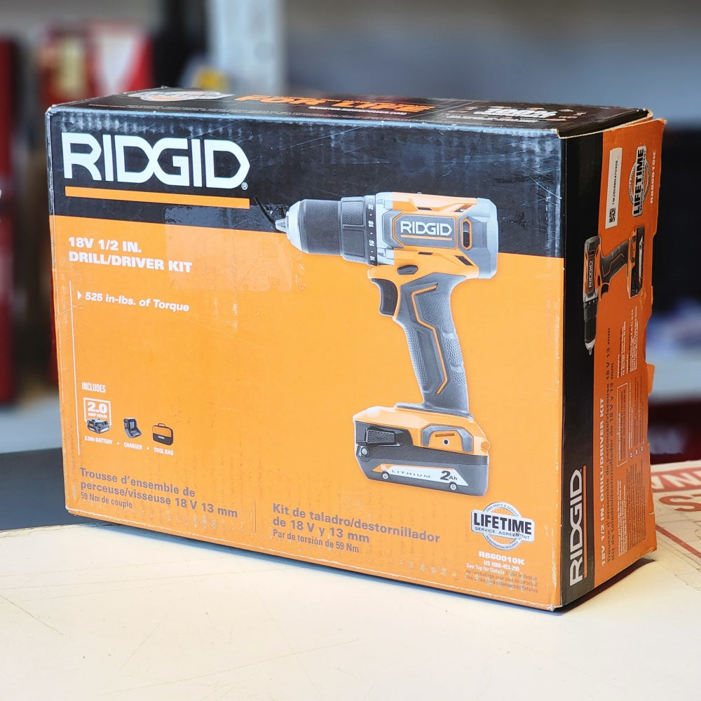 18V 1/2 in. Drill / Driver Kit