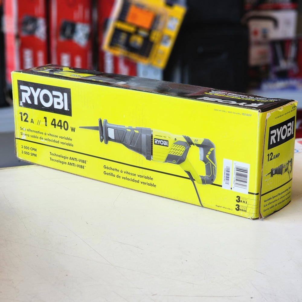 12 Amp Corded Reciprocating Saw
